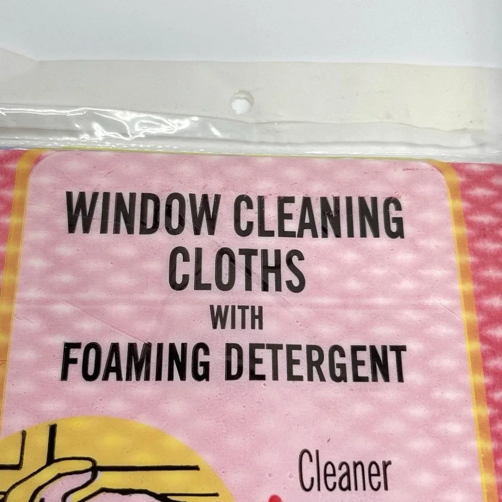 Vintage Miracloth Reusable Cloths Window Cleaning Towels 3 Pack New Old Stock